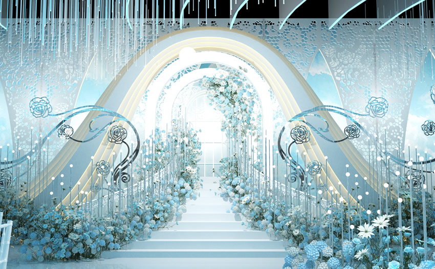 乌苏釡香烙馍村水晶厅效果展示